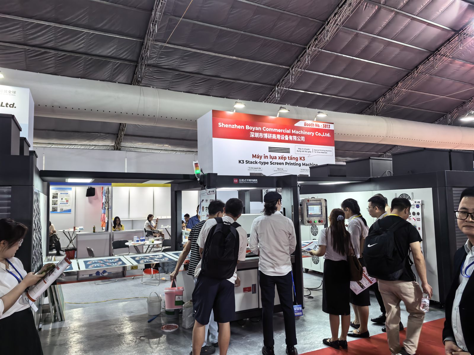 HanoiTex 2026展馆现场